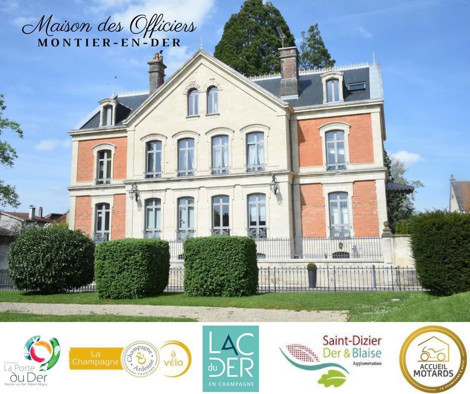 Hotel La Maison Des Officiers Montier-en-Der Exterior foto